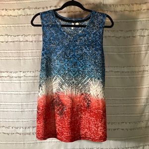 🕊️Est. 1946 Size L Ombré Sleeveless Blouse